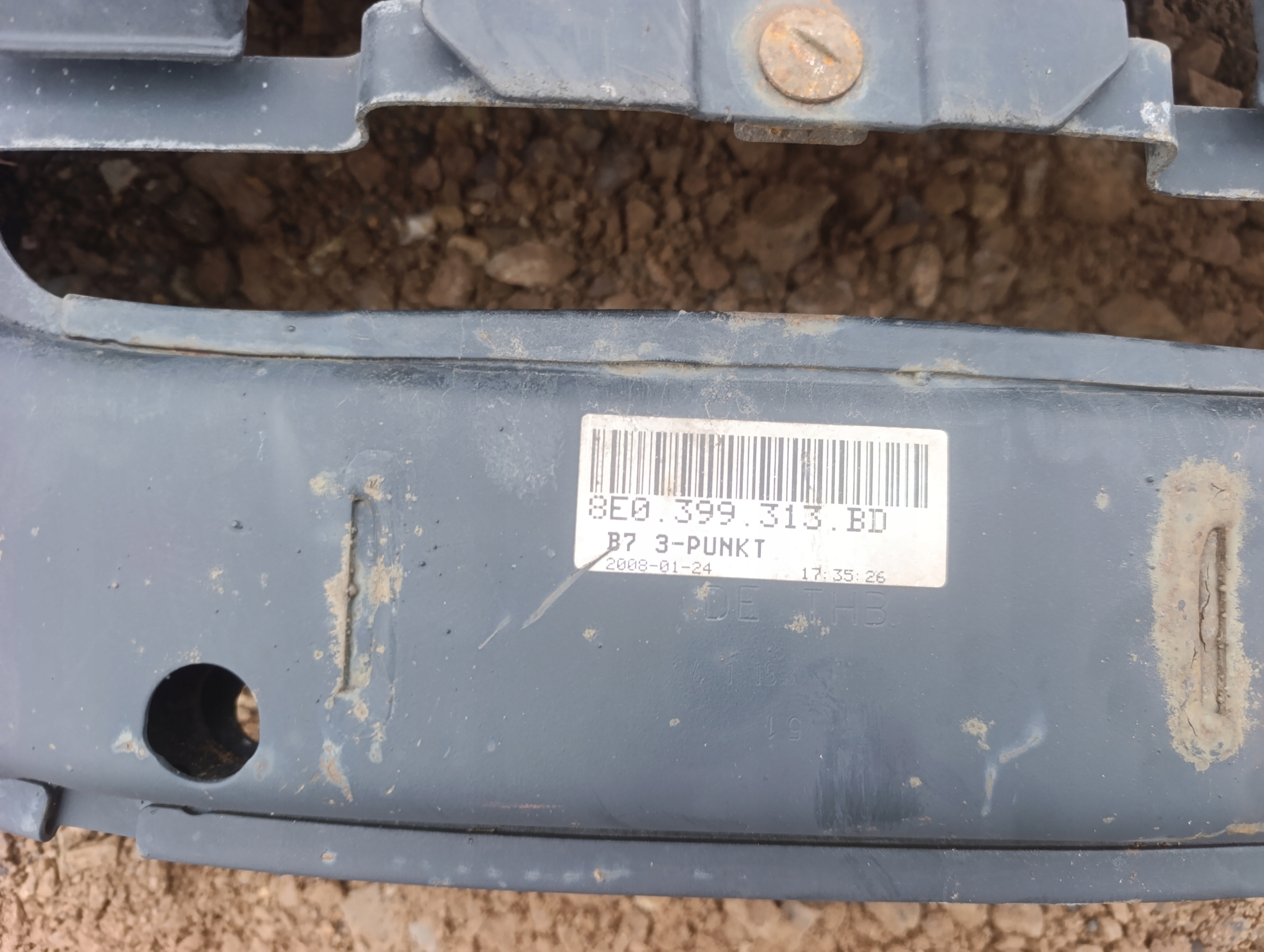 axle beam subframe axle beam front AUDI A4 B7 2.0 TDI 8E0399313BD
