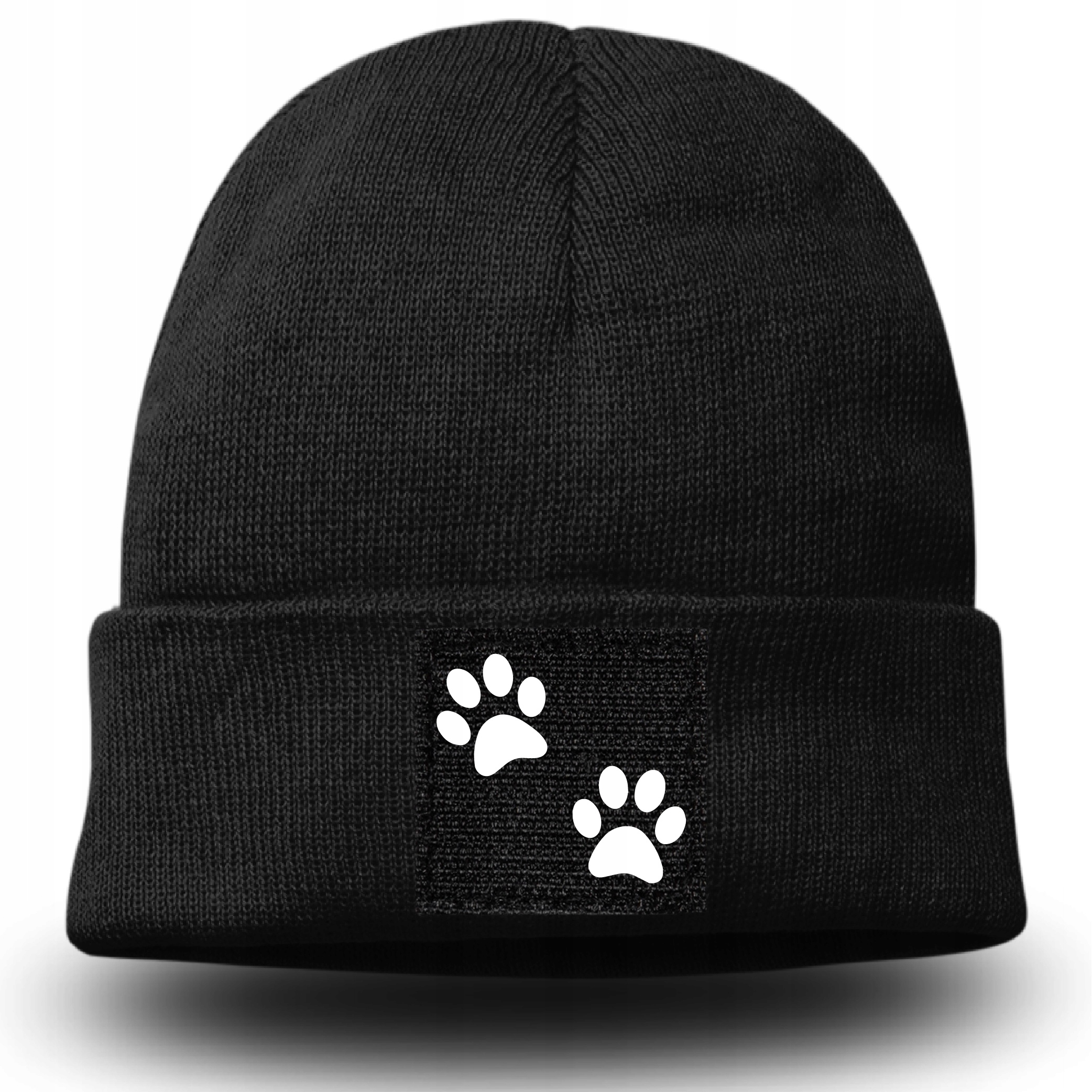 

Czapka Beanie Jesienna Zimowa Psie Łapy Kocie Pies