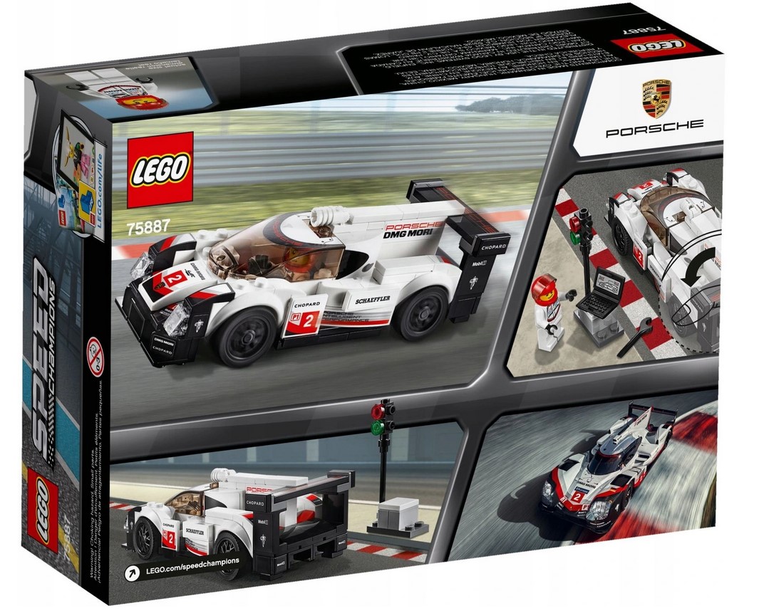 LEGO 75887 Speed Champions - Porsche 919 Hybrid Marka LEGO