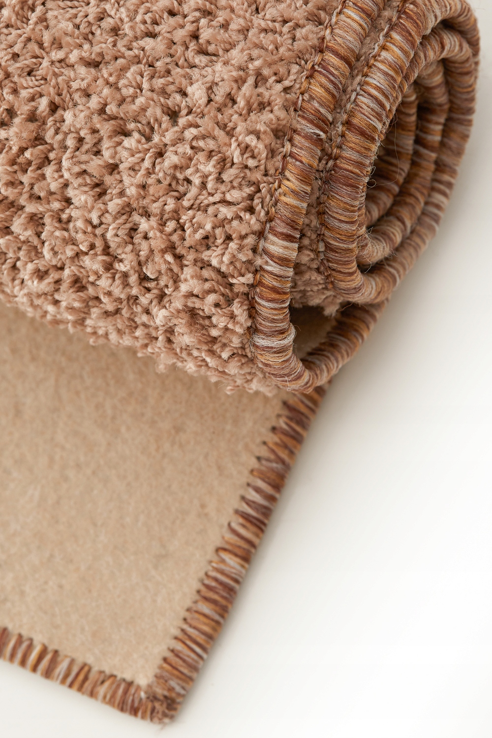 Nowoczesny Miękki Dywan Premium Gęsty 160x200 Cappucino