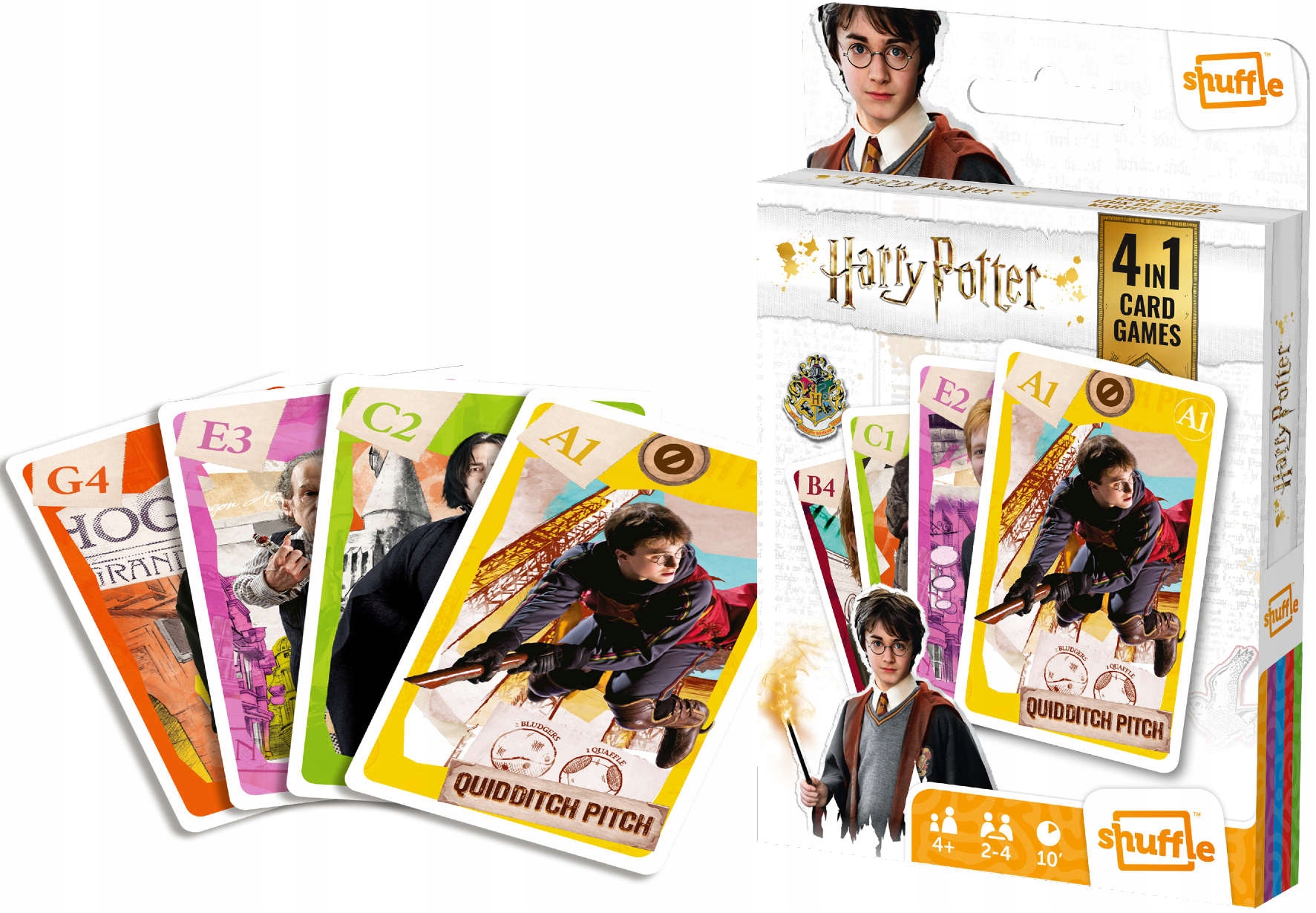 

Harry Potter Zestaw Karty 4W1 Gry Karciane