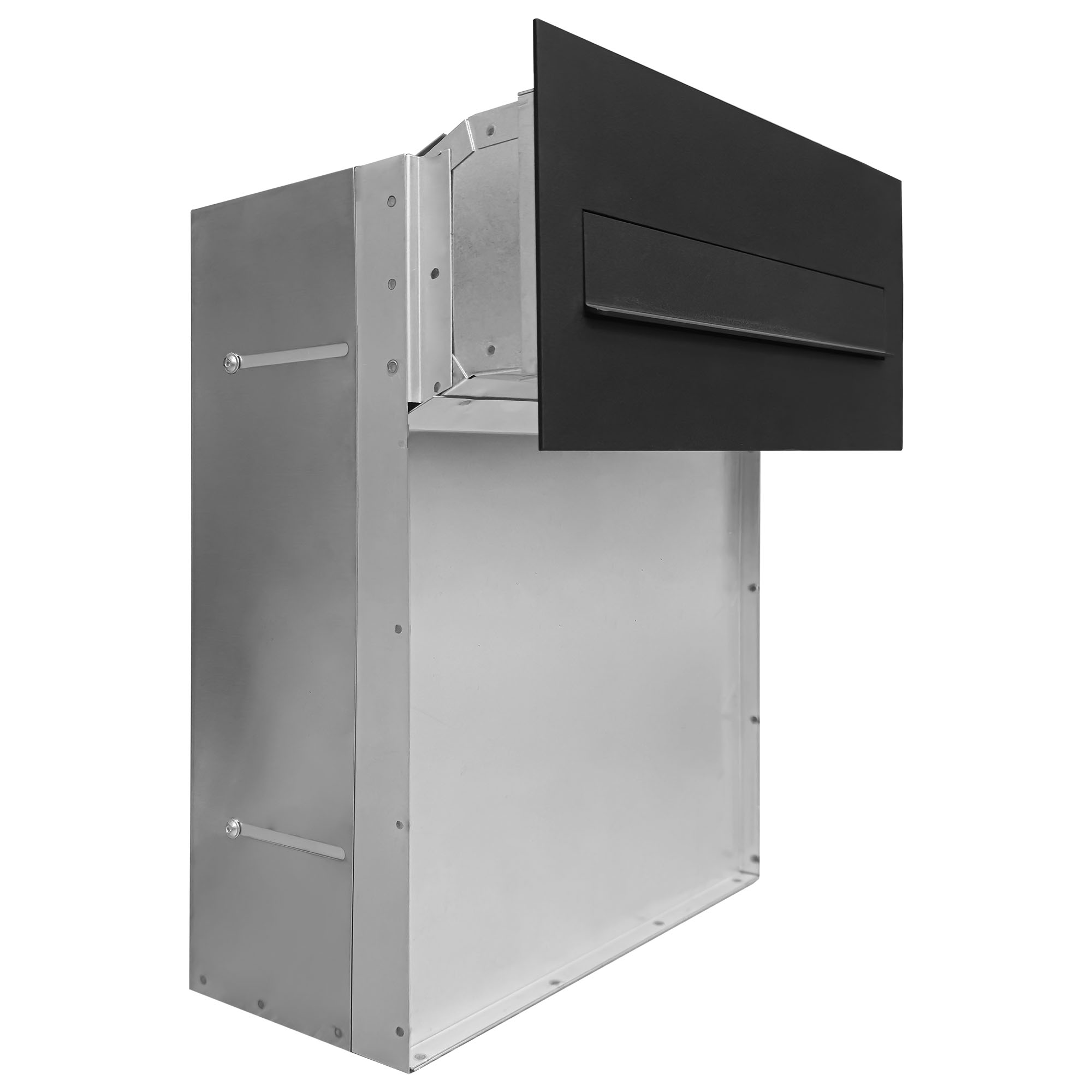 Poštovní schránka pro ploty černá PN620C