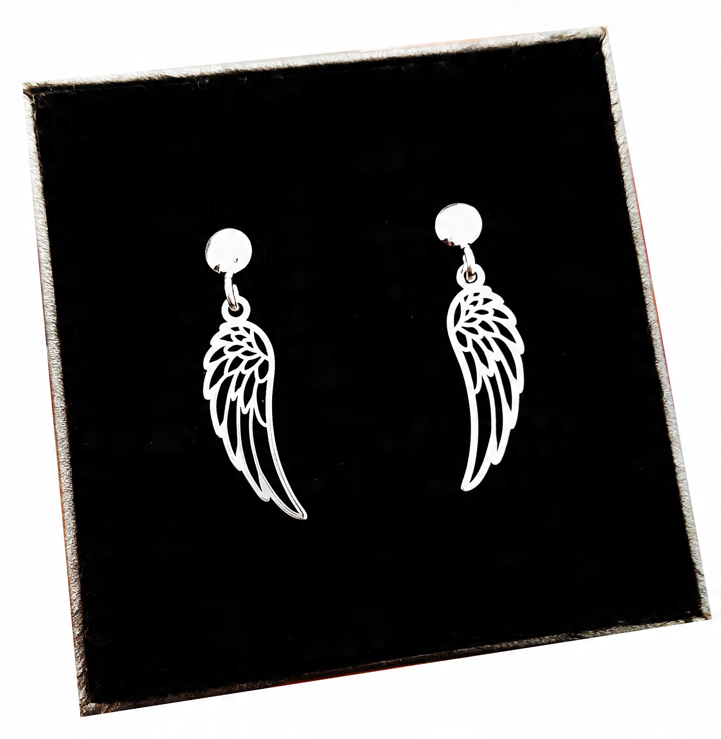 

Kolczyki skrzydła Wings skrzydełka srebro 925