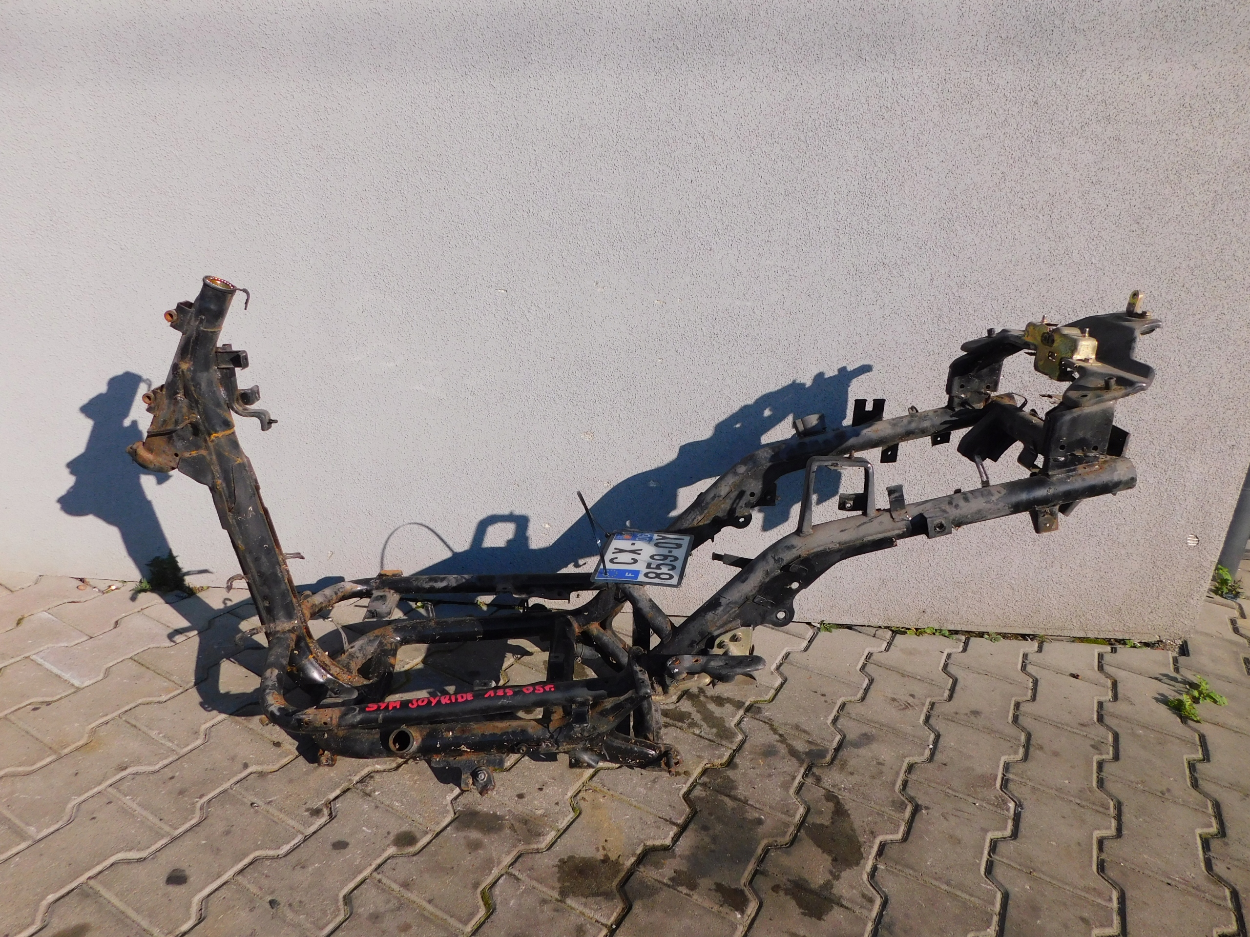 SYM JOYRIDE 125 RAMA DOKUMENTY 2005 R.