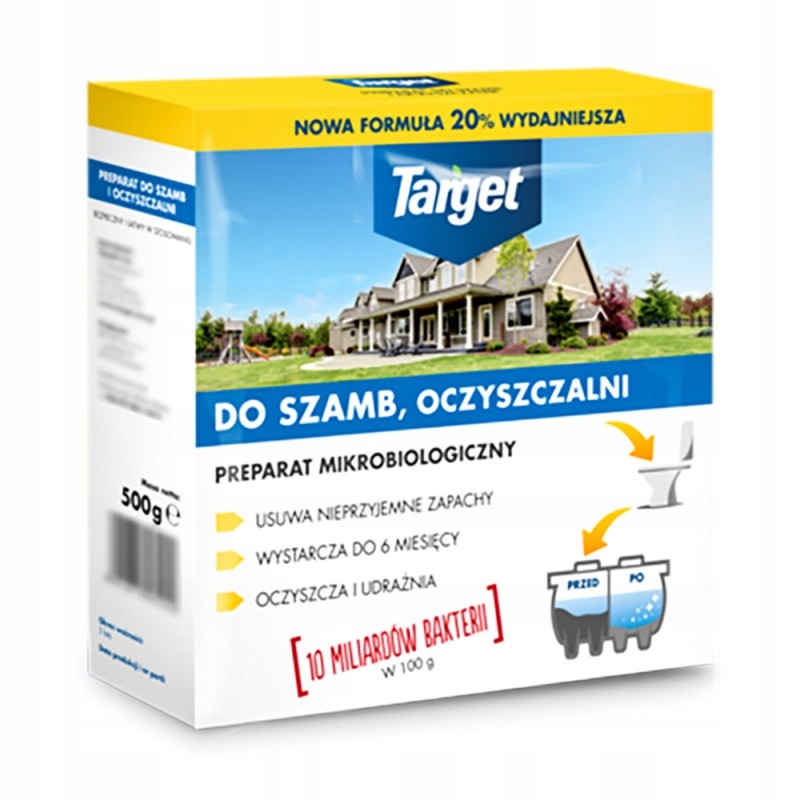 

Bakterie do szamb i oczyszczalni Target 500g