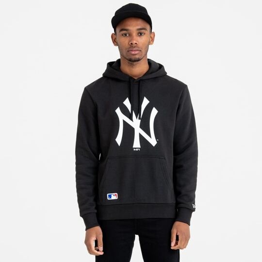 mikina New Era Mlb Team logo hoody Neyyan Blk vel: S