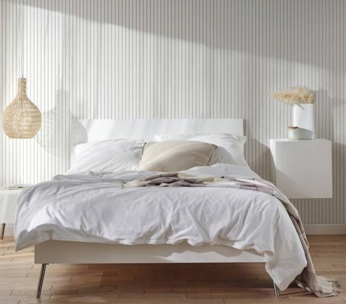 

Panele ścienne Gotowe Lamele Linerio Vox M Białe