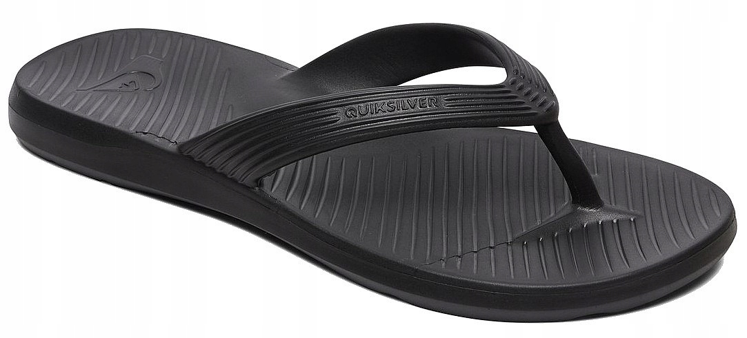 

japonki Quiksilver Salvage - SBKM/Solid Black