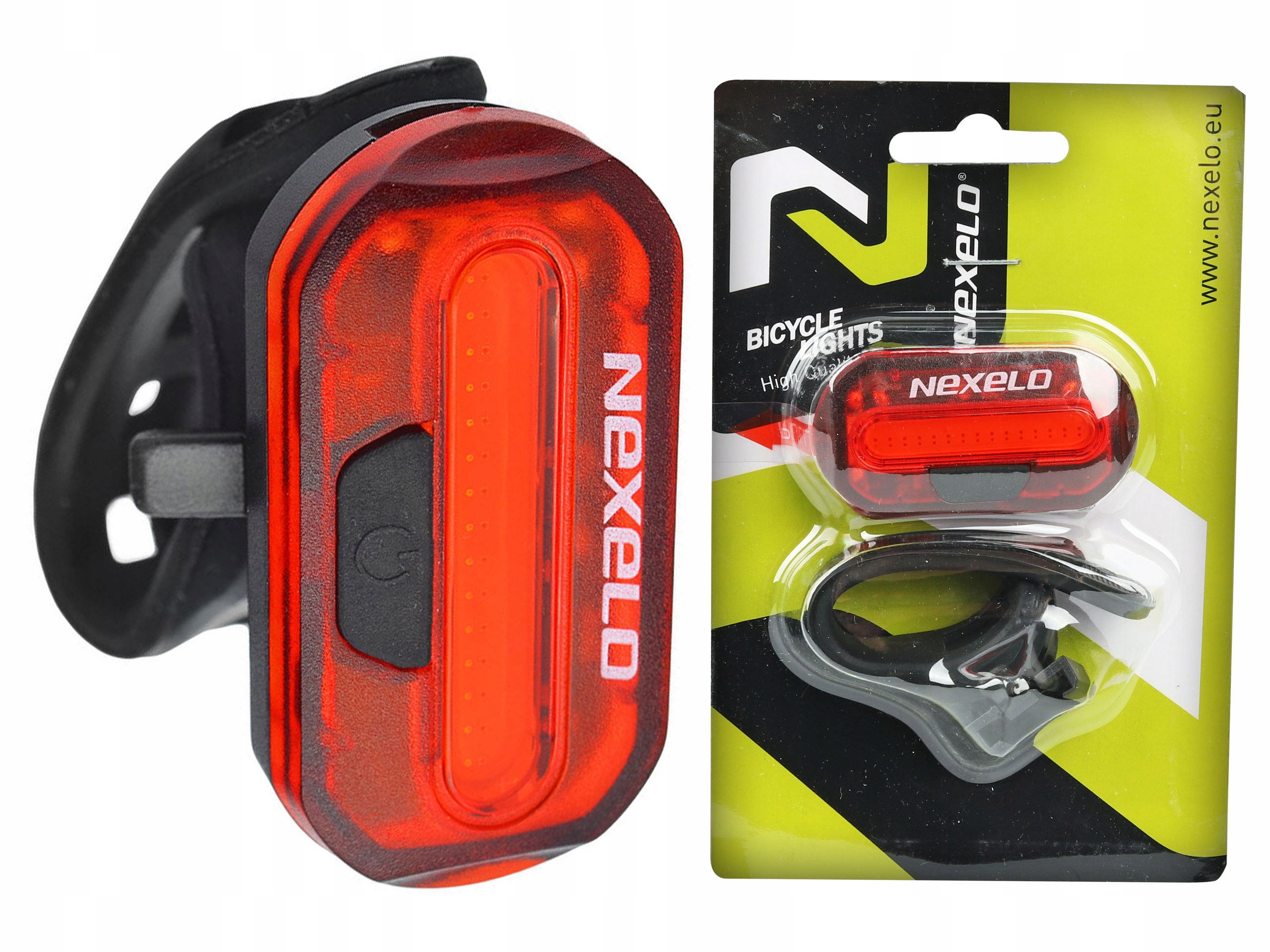 

Lampka bateryjna tylna Nexelo 15xLED Chip 2funk