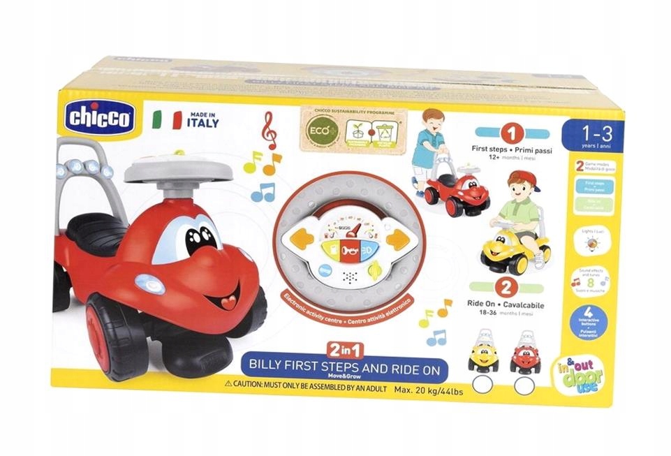 Pchacz I Jeździdło Billy 2W1