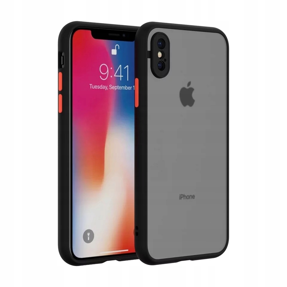 ETUI OCHRONA APARATU DO IPHONE XS MAX | CZARNY