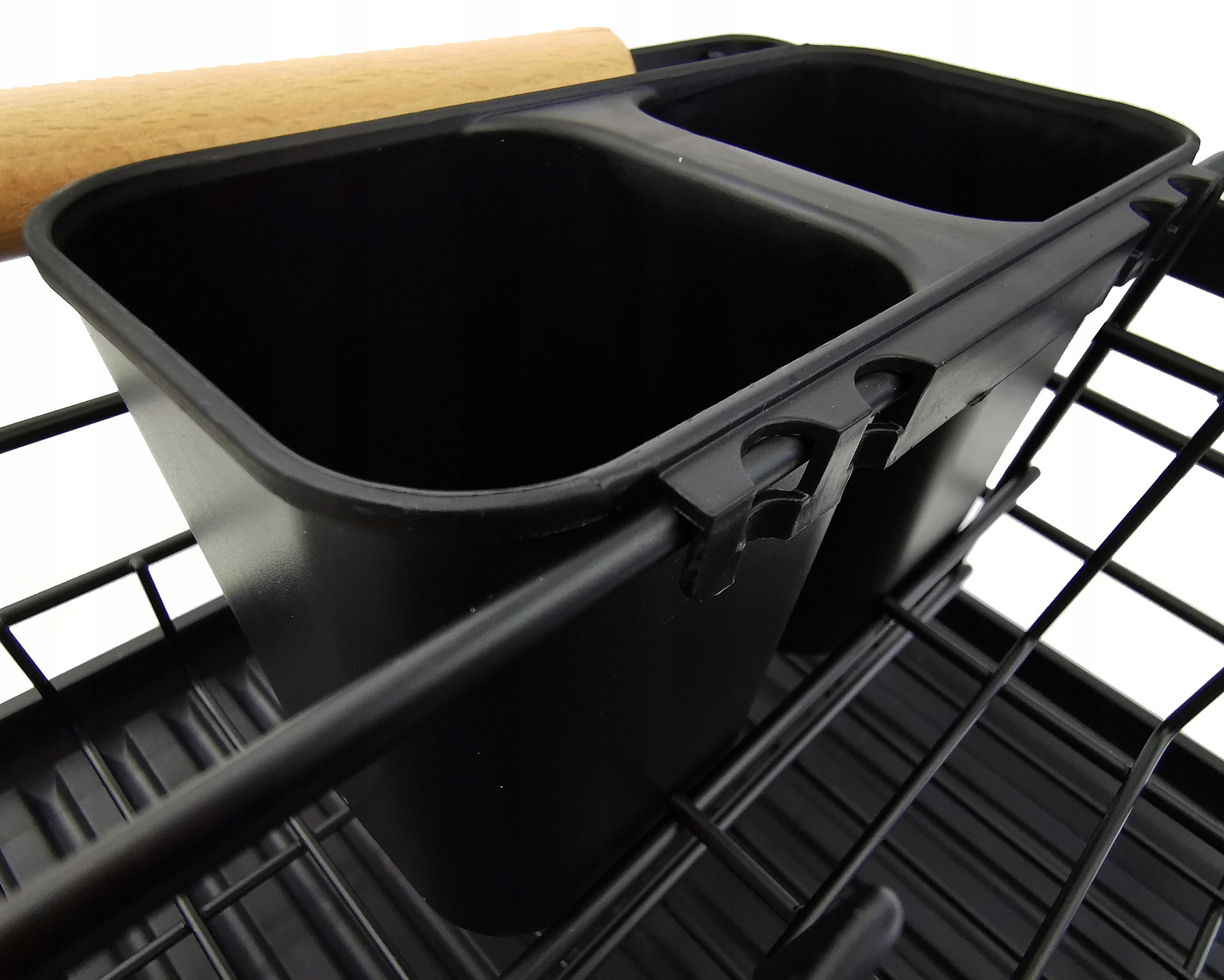 SUSZARKA DO NACZYŃ STOJĄCA OCIEKACZ Z TACKĄ CZARNA DWUPOZIOMOWA WZ3 Rodzaj ociekacz (suszarka)