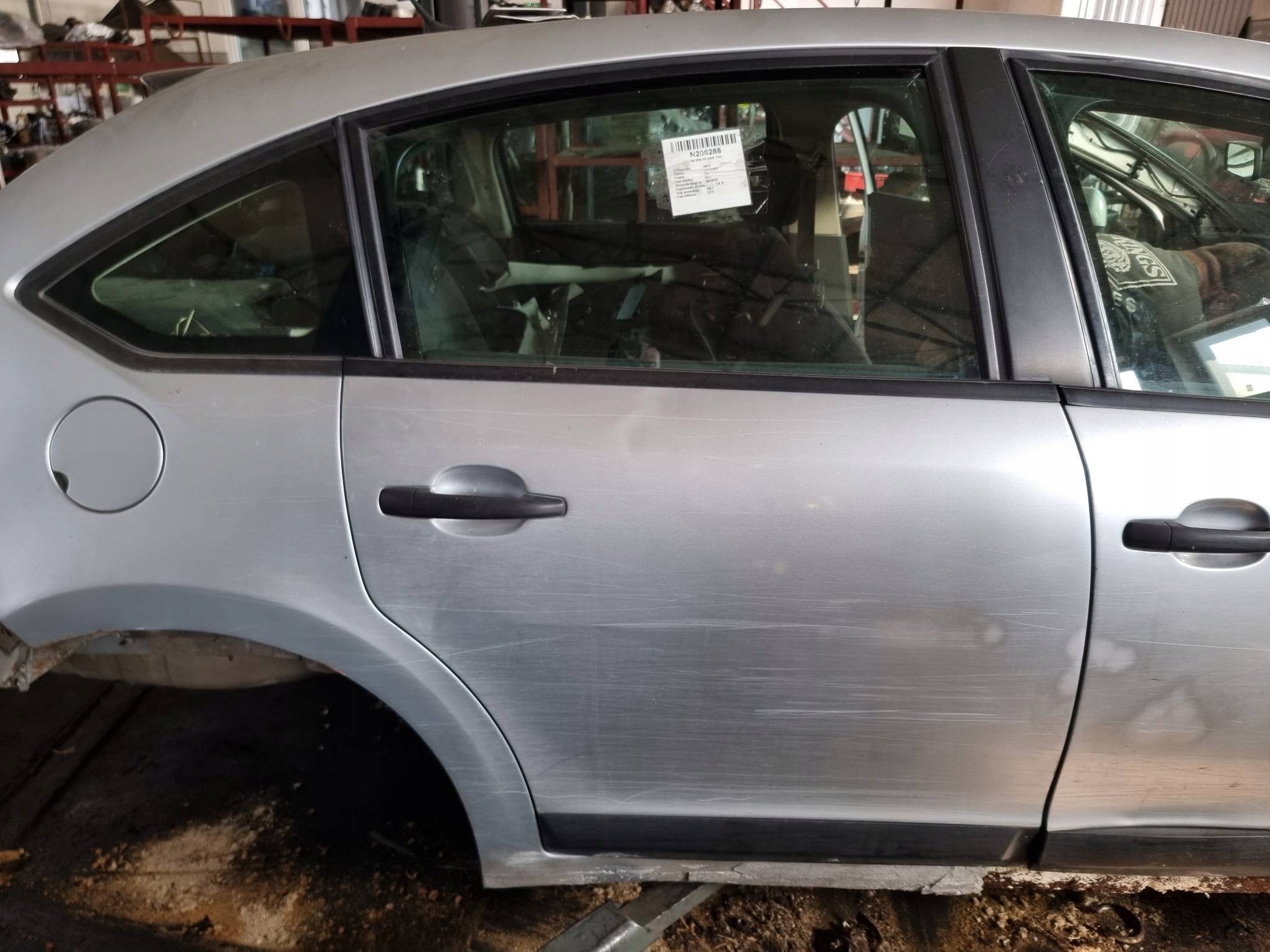 Tür rechts heck EZR CITROEN C4 und