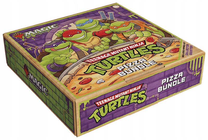 Magic The Gathering Teenage Mutant Ninja Turtles Pizza Bundle