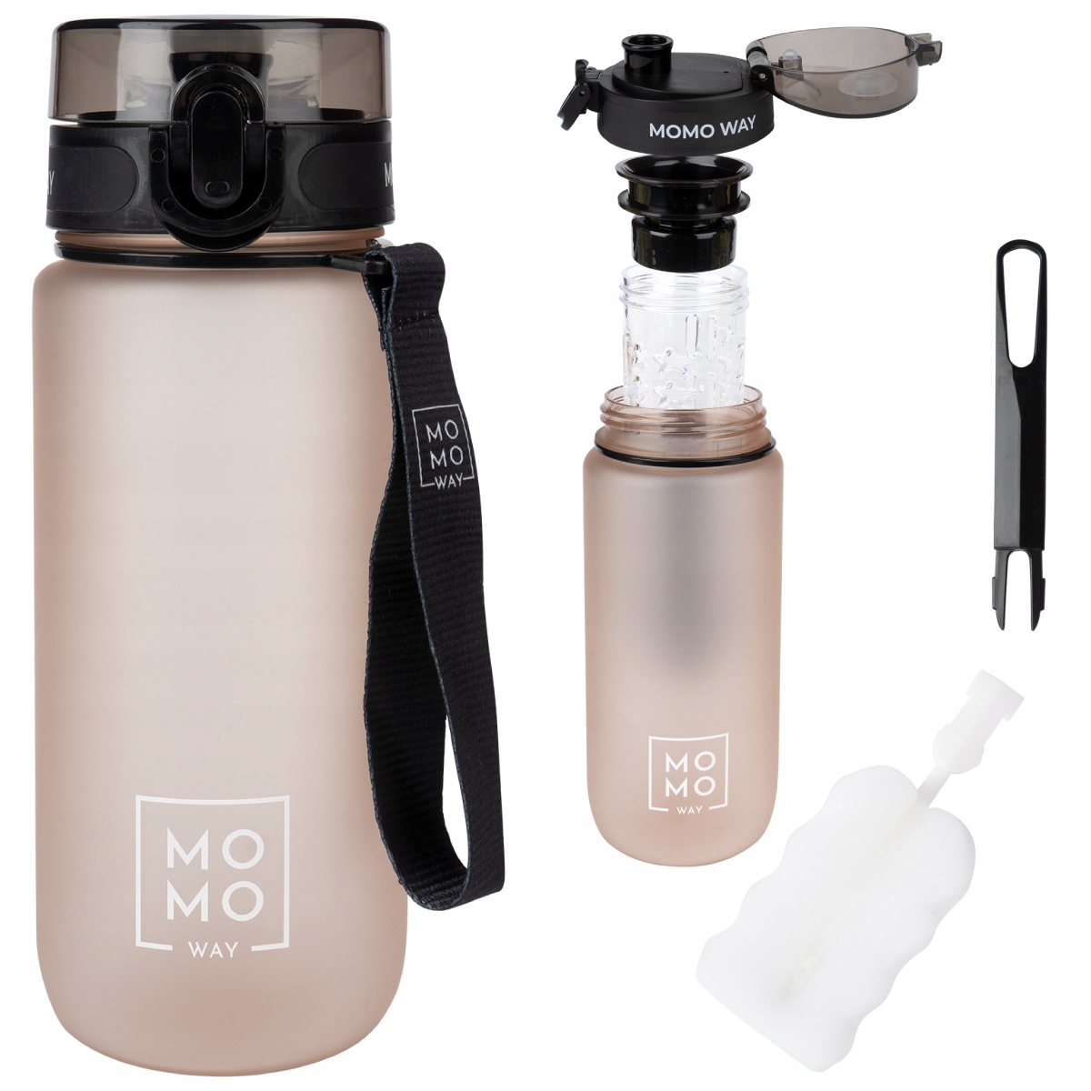 

Butelka Z Wkładem Na Owoce Bidon Na Wodę 600ML