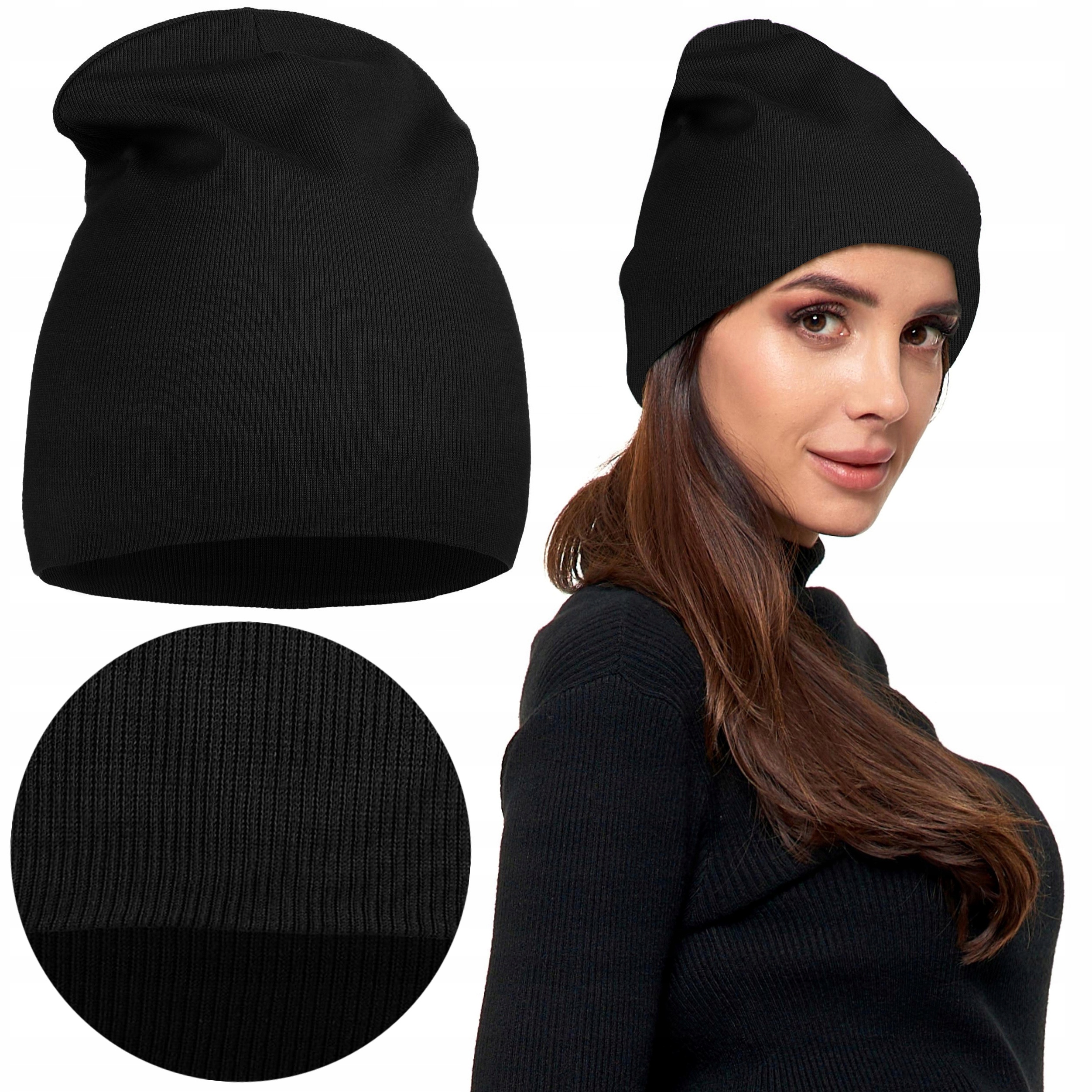 Dámská tenká podzimní žebrovaná Čepice Moraj Beanie