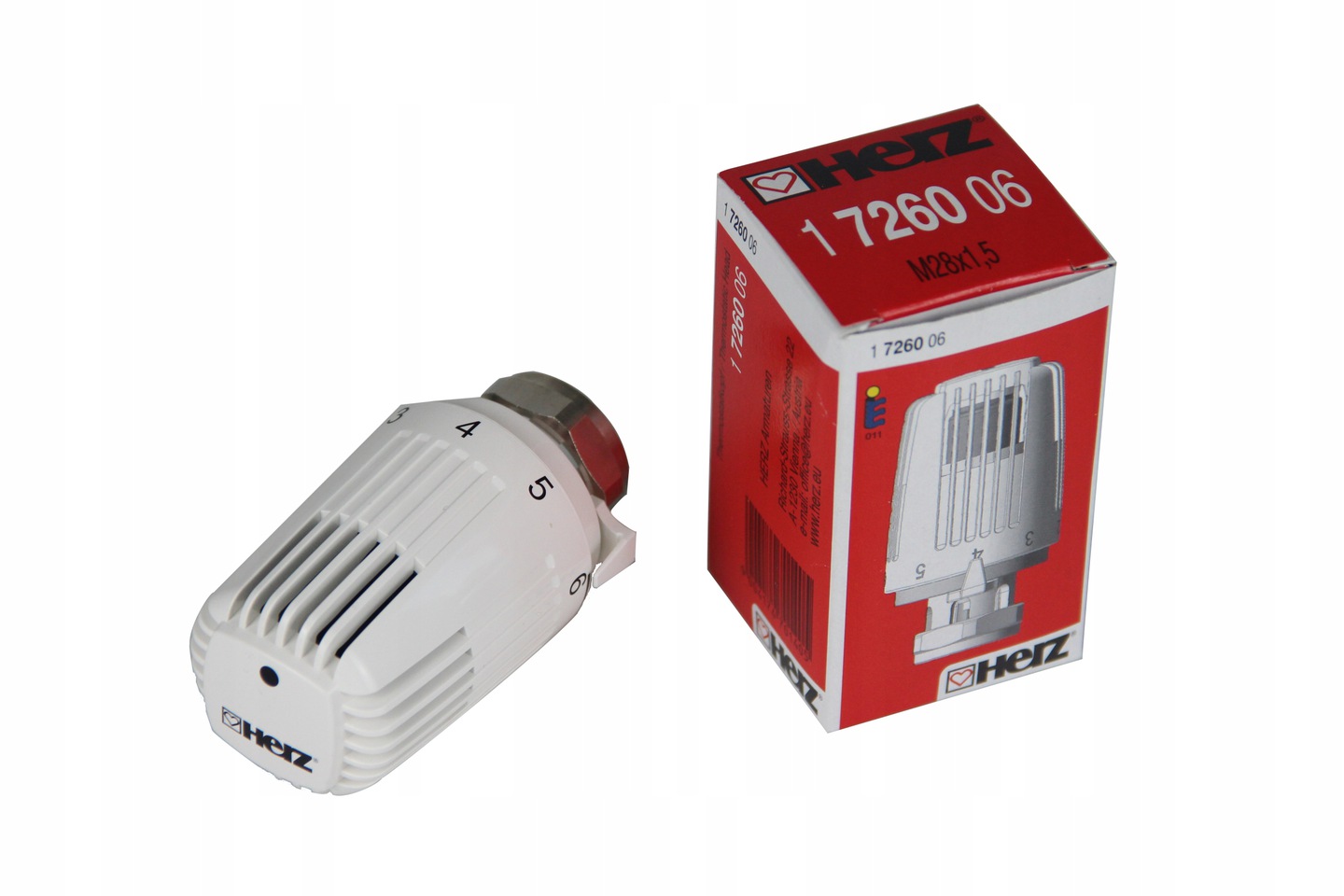

Głowica Termostatyczna M28 x 1,5 1726006 Herz