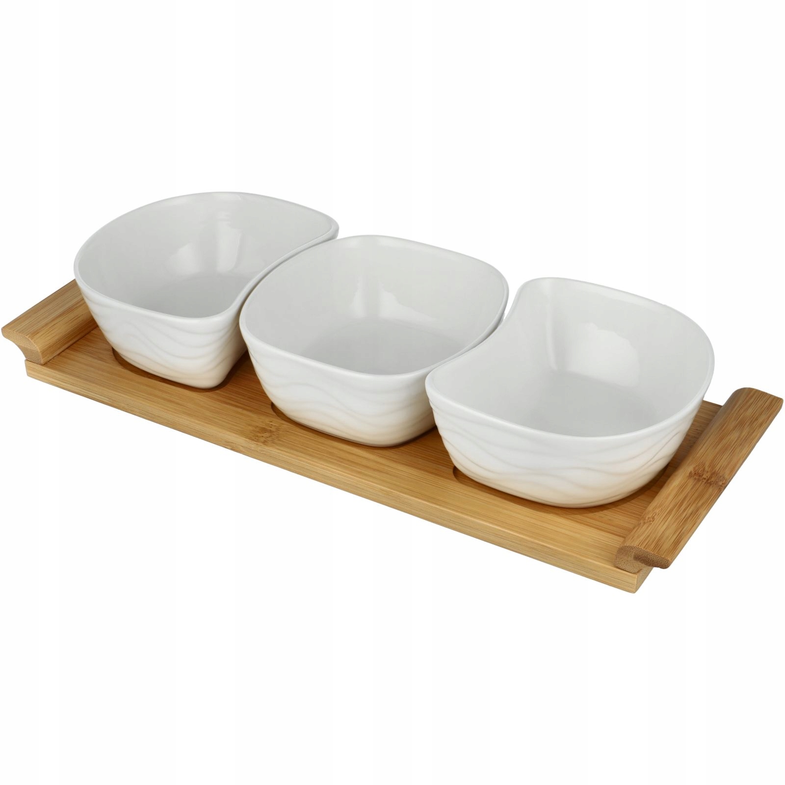 Miseczki do dipów sosów na przekąski ZESTAW dipówki na sosy dipy + podstawa Marka Lile