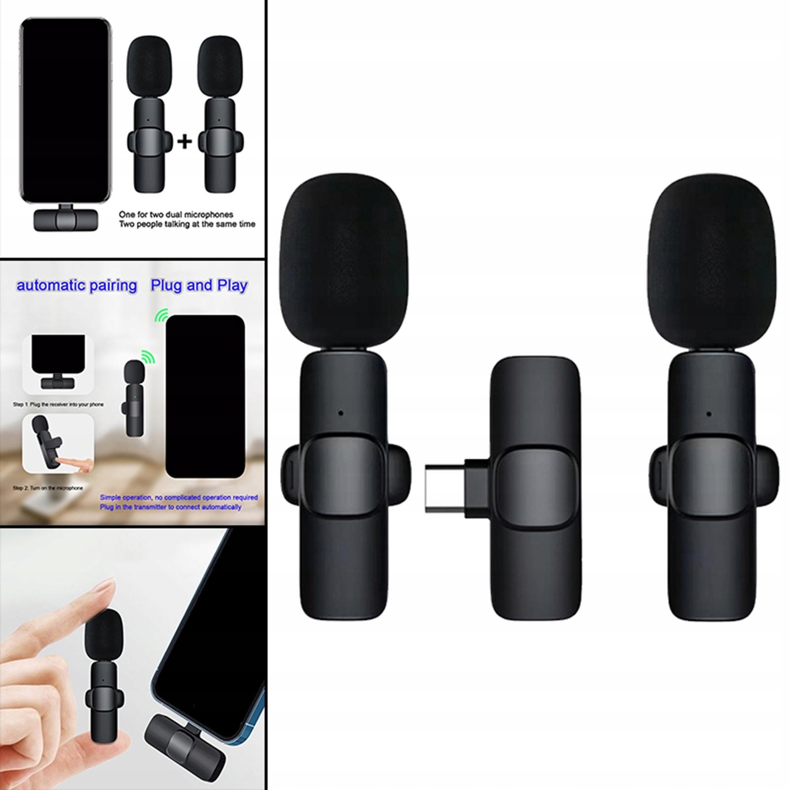 Hałas przenośnego mikrofonu bezprzewodowego EAN (GTIN) 0766118518263