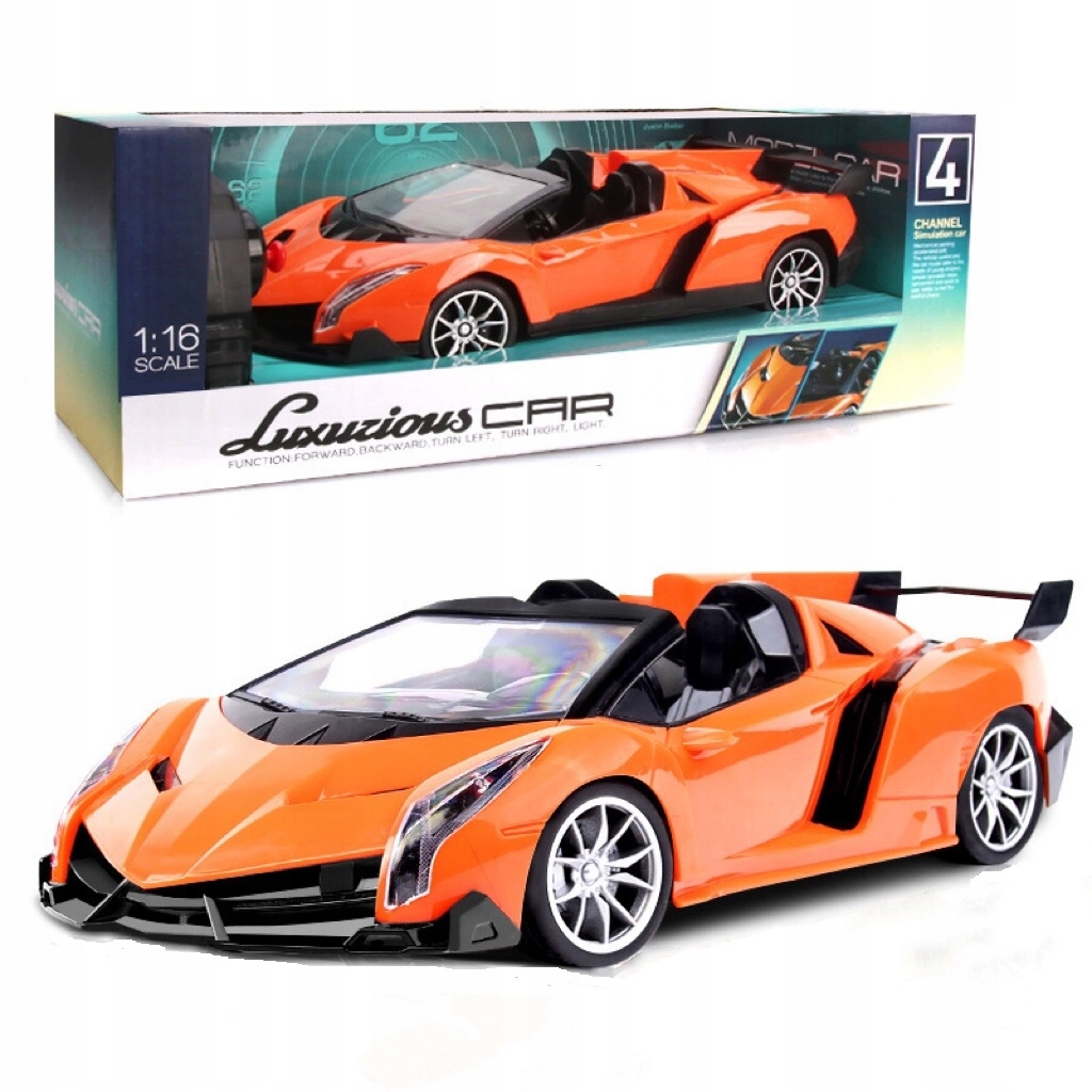 

Samochód Zdalnie Sterowany Auto Rc Na Pilota 1:16
