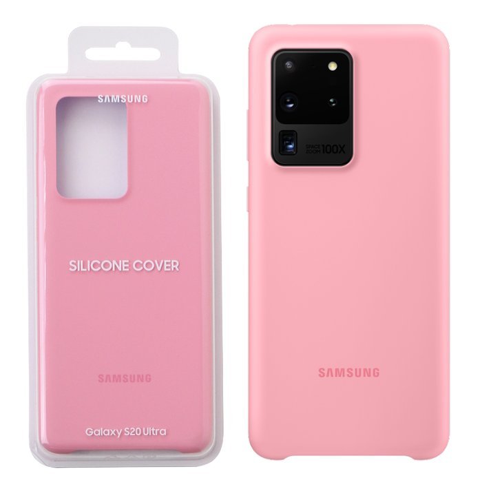 

Samsung Galaxy S20 Ultra Etui Silicone Cover Pink