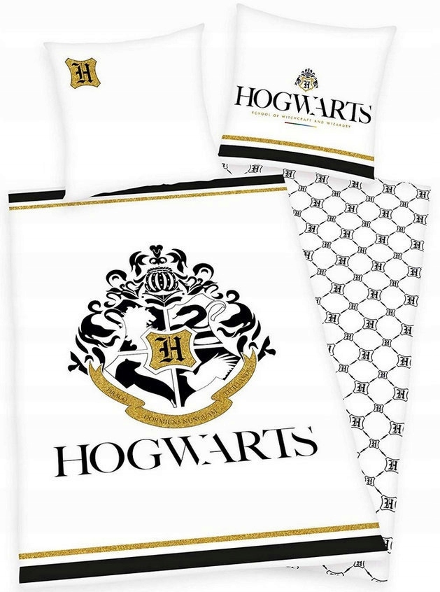 

Posciel bawełniana Harry Potter Hogwart 140X200