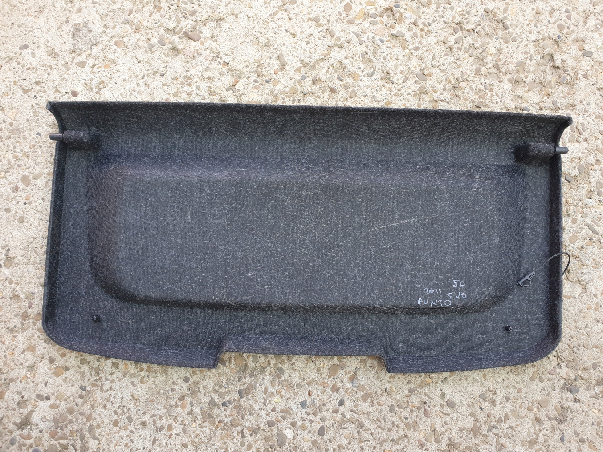 Abdeckung, Hutablage hinten FIAT PUNTO EVO 2009- 5 Tür