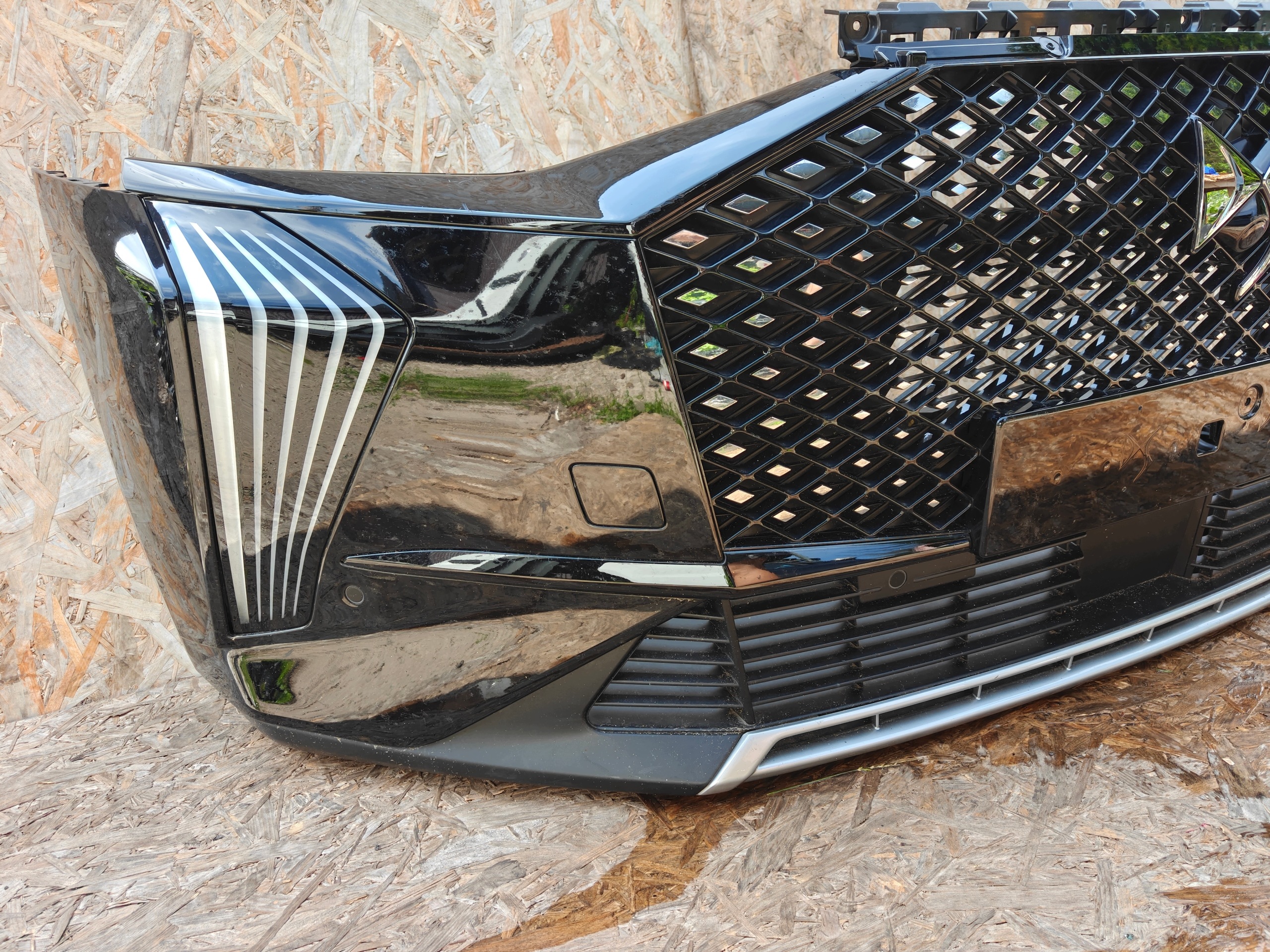complete front CITROEN DS7 LIFT bonnet fender bumper radiators, wall