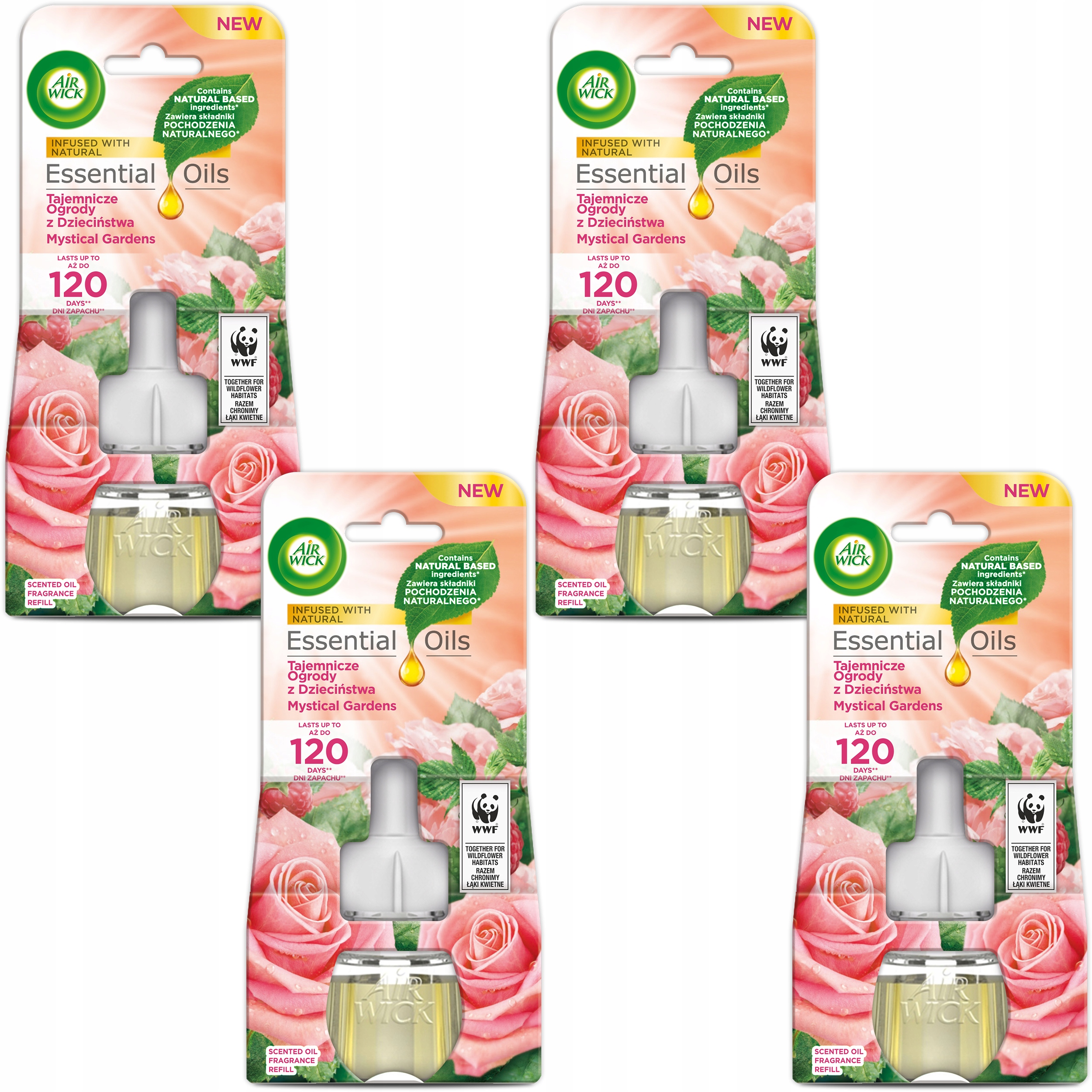 

Air Wick Odświeżacz Elek Tajem Ogro 4*19ml Wkład