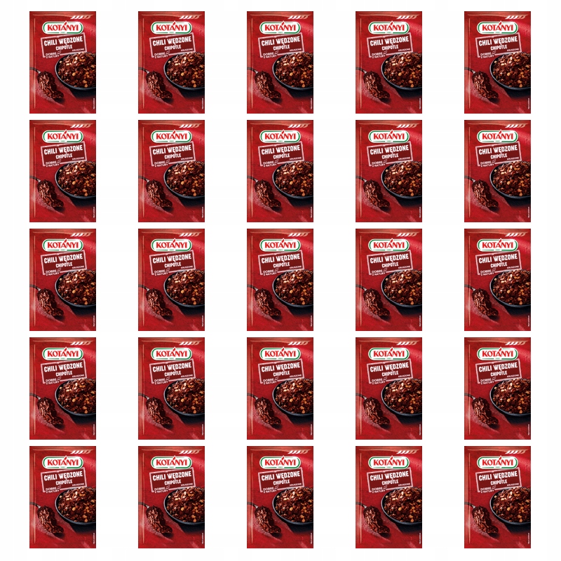 Kotanyi Chili wędzone Chipotle kruszone 8g X25