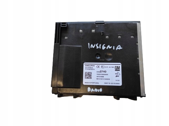 OPEL INSIGNIA A LIFT 13- MODUŁ STEROWNIK RADIA 23462740