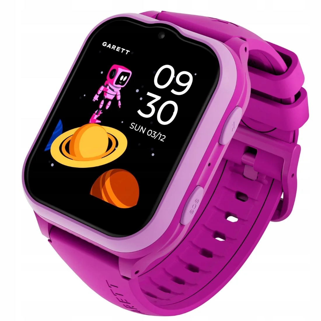 Garett. Smartwatch dla dzieci Garett Kids eSIM 4G różowy