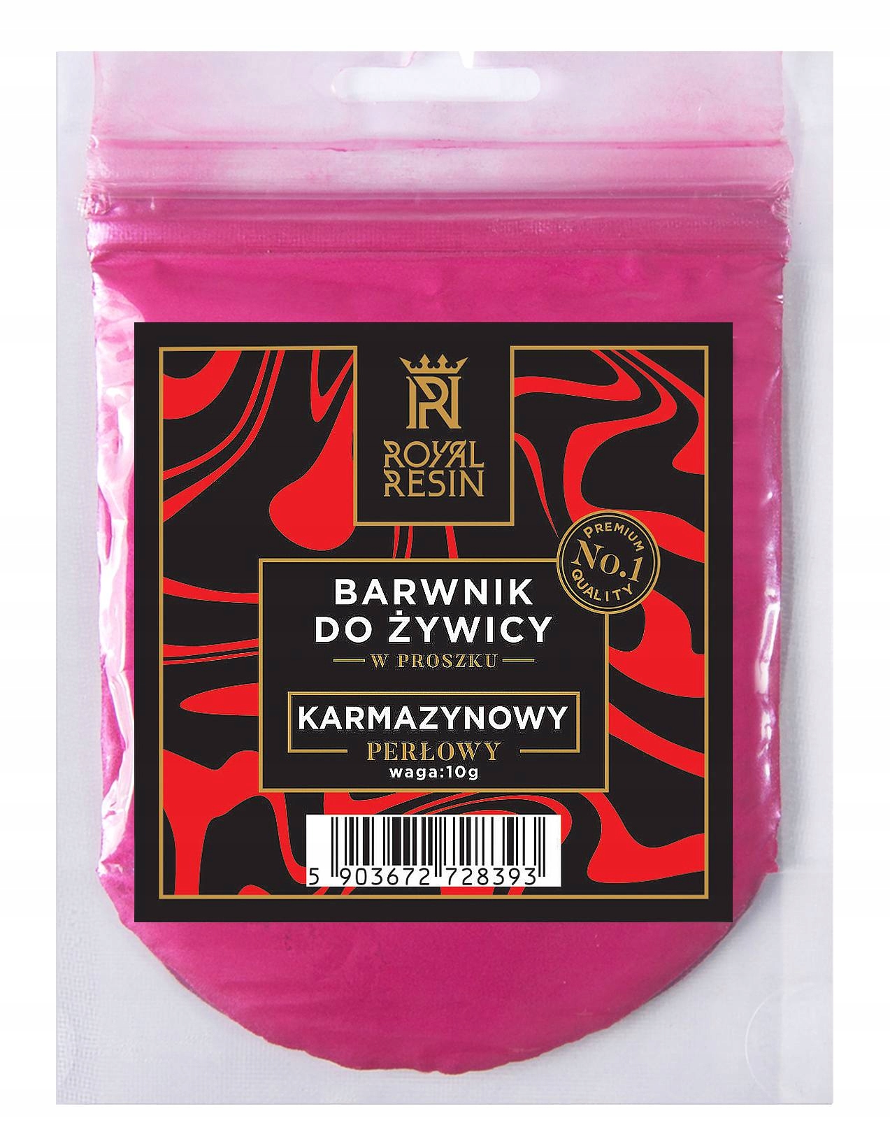 

Barwnik Perłowy Karmazynowy 10g Royal Resin