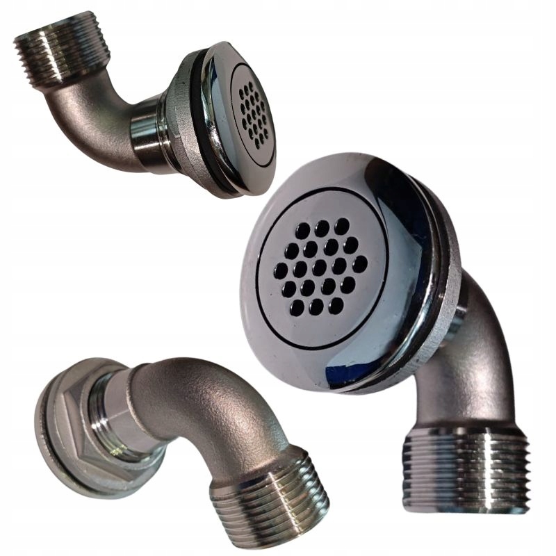 Úhlový Boční Přechod S Hrdlem Pro Hadici 19 MM S Cedníkem Pro Zahradní Ples