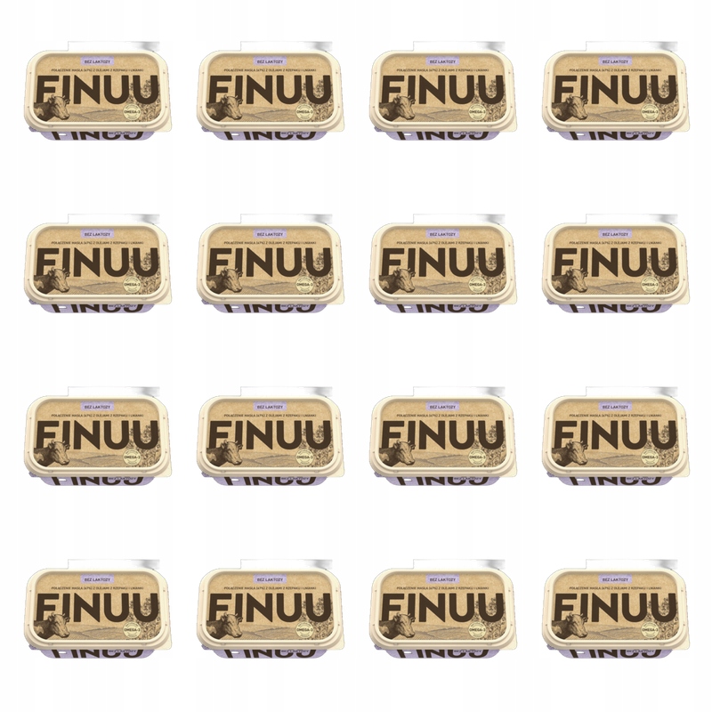 Finuu bez laktózy 200 g, tukový mix na mazání 75% X16