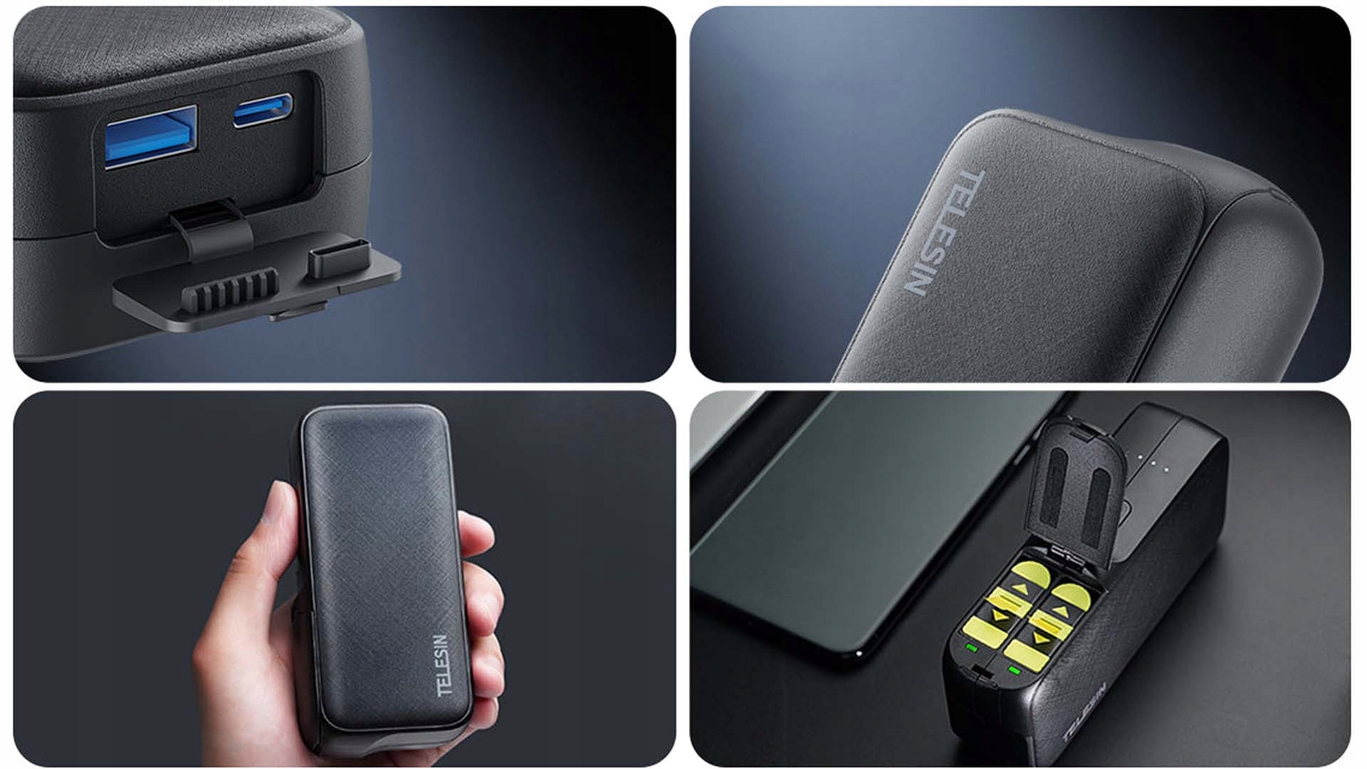 Ładowarka do GoPro 12 11 10 9 Box Hub + 2x Akumulator Bateria Enduro GoPro Rodzaj zestaw