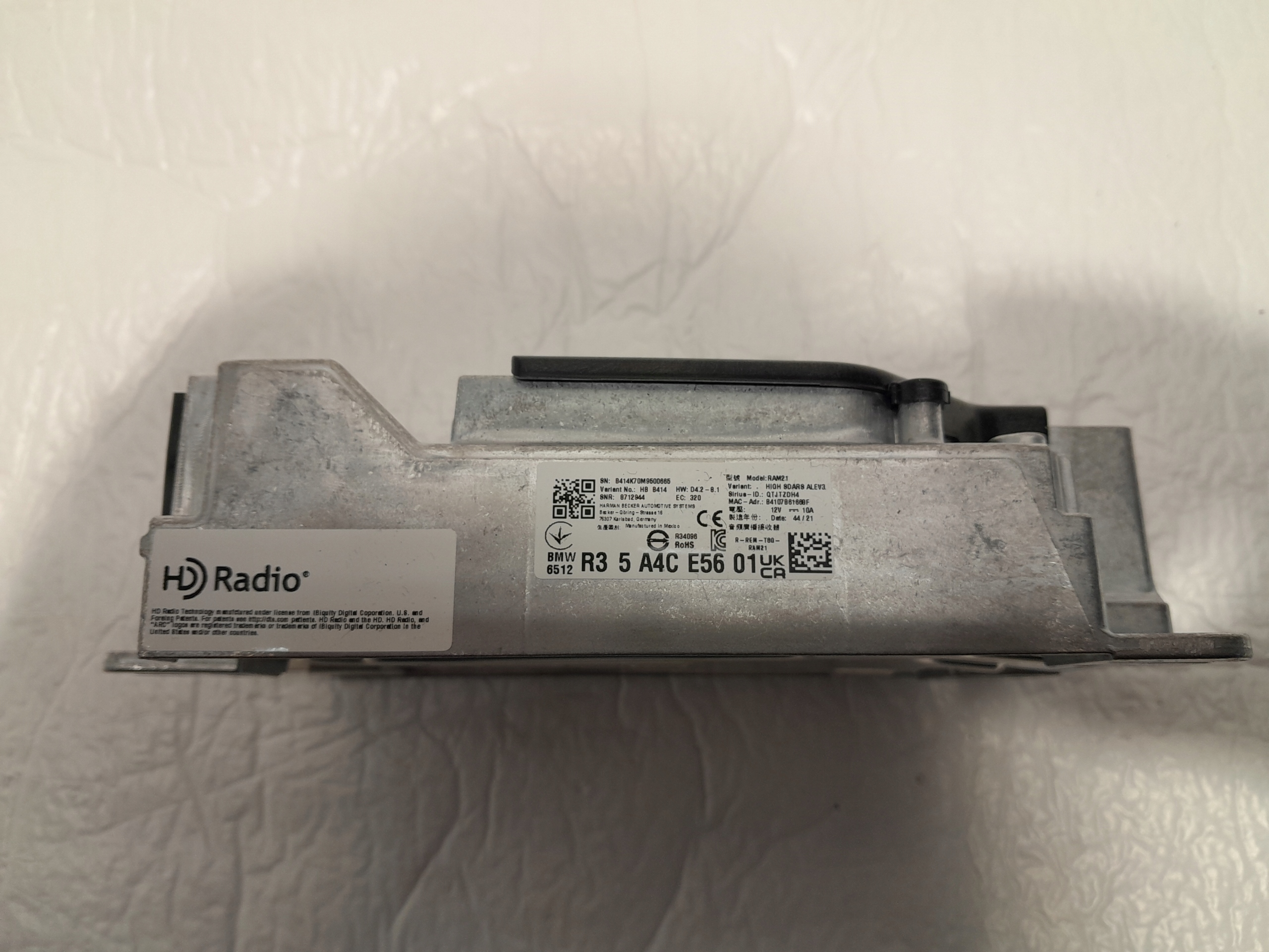 BMW X3 G01 LCI amplifier AUDIO 5A4CE56