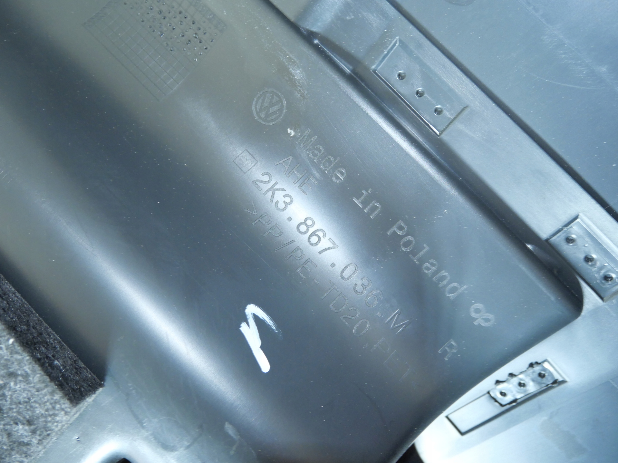 upholstery boot Vw Caddy MAXI 2K3867036M