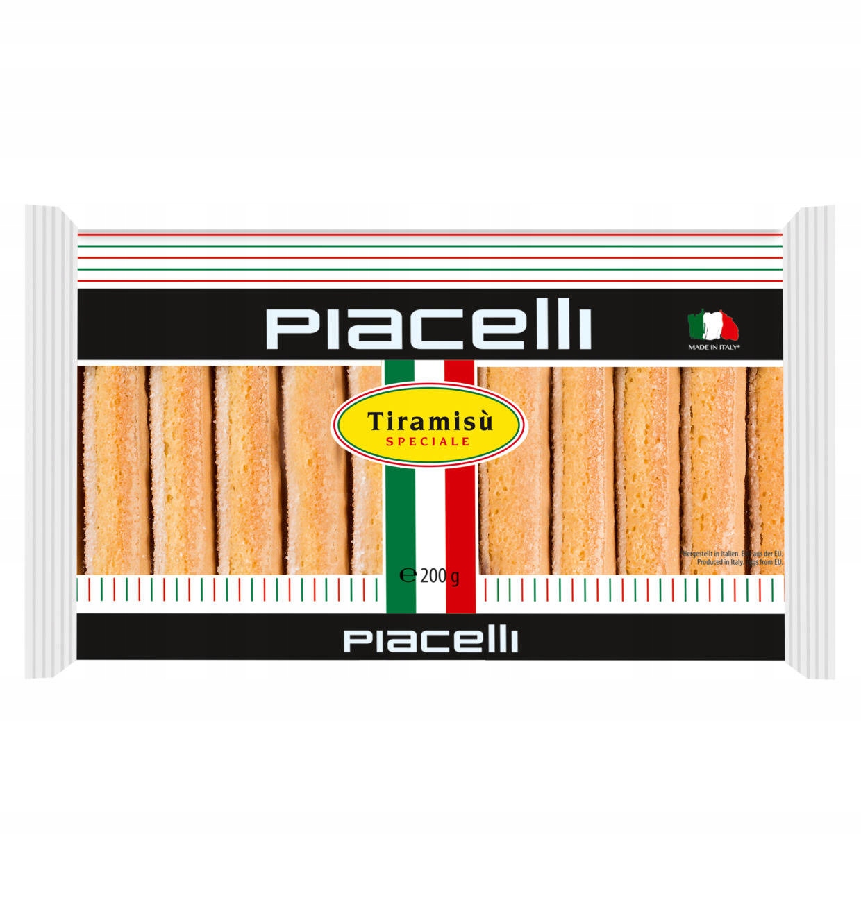 Piacelli Włoskie Biszkopty Tiramisu 200 g — 3