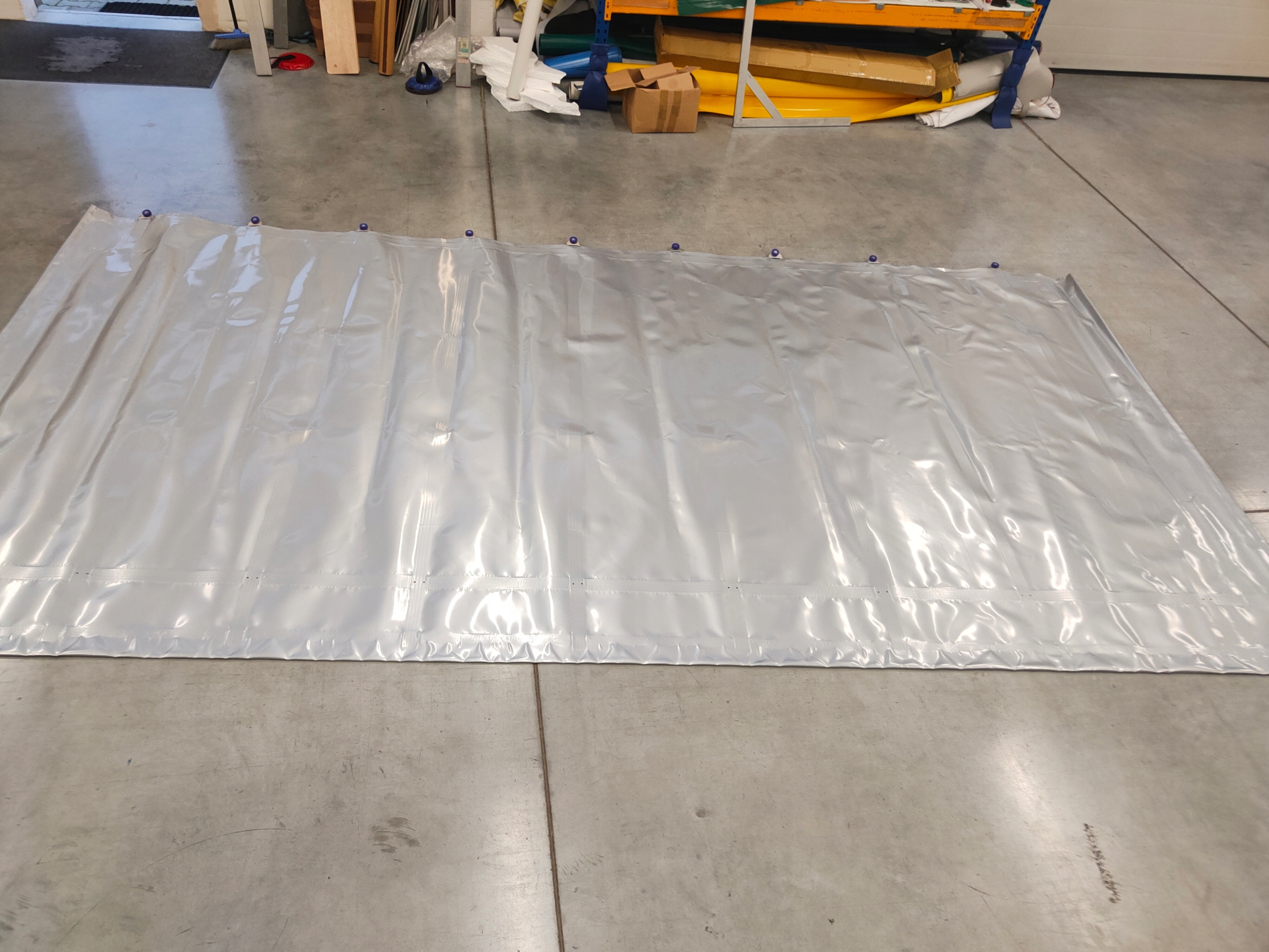 Plandeka PCV bok busa 235 x 476 cm