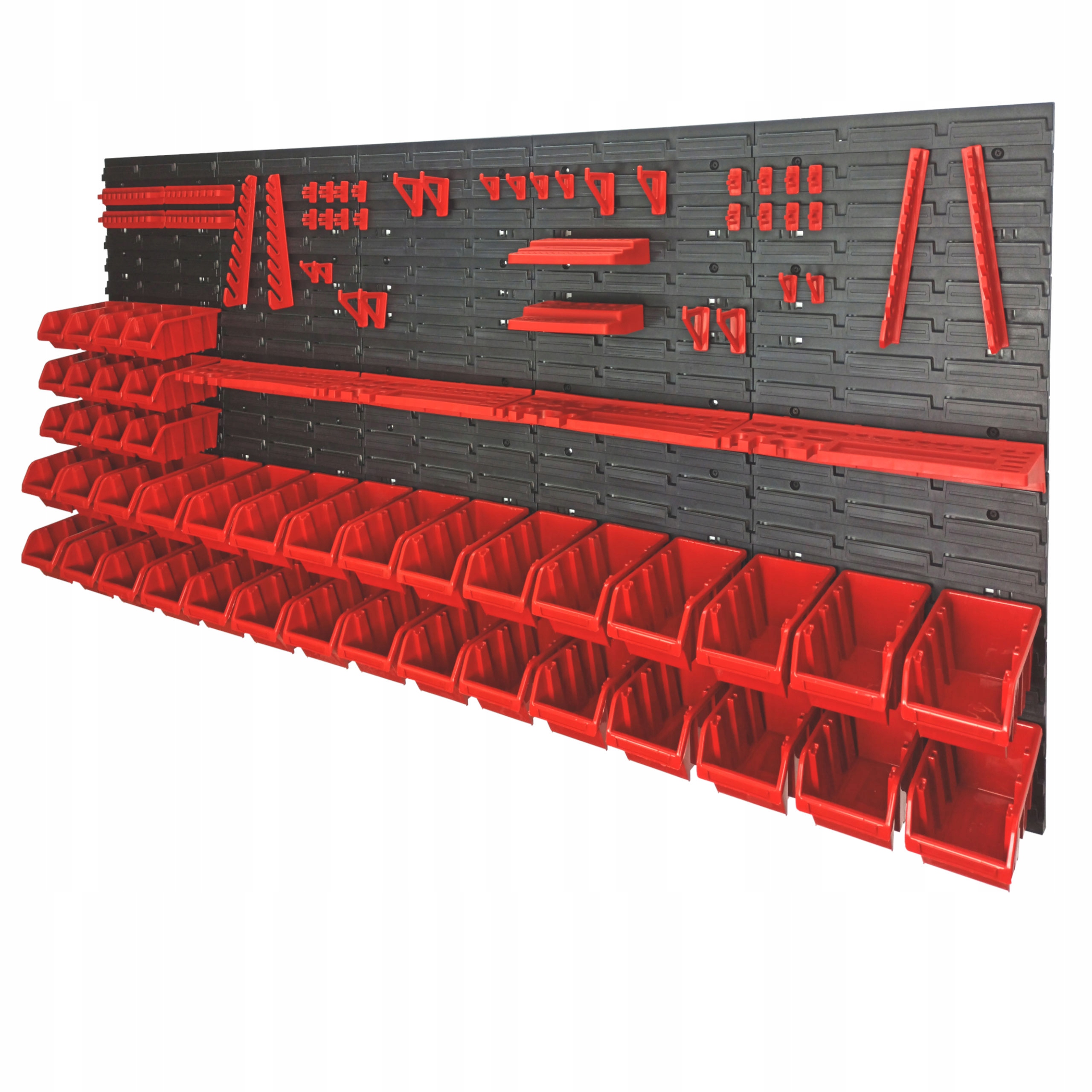 TABLICA ŚCIANKA WARSZTATOWA 193X78CM 42 KUWETY