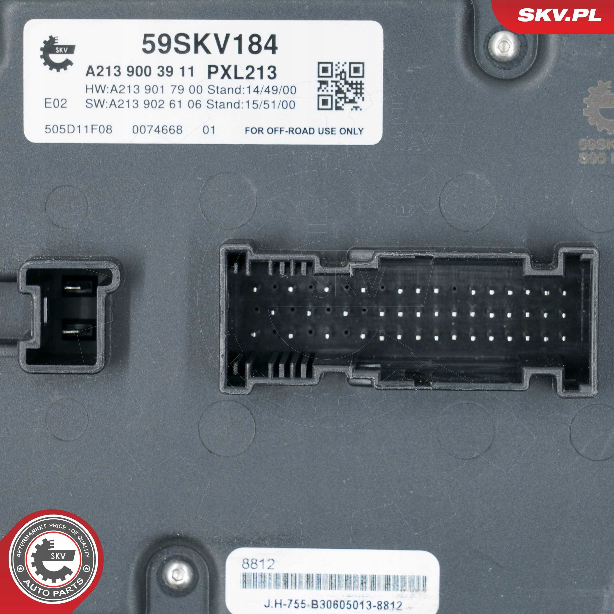 MODUŁ / PRZETWORNICA LED MERCEDES-BENZ KLASA E (W213) 2016- Producent części ESEN SKV