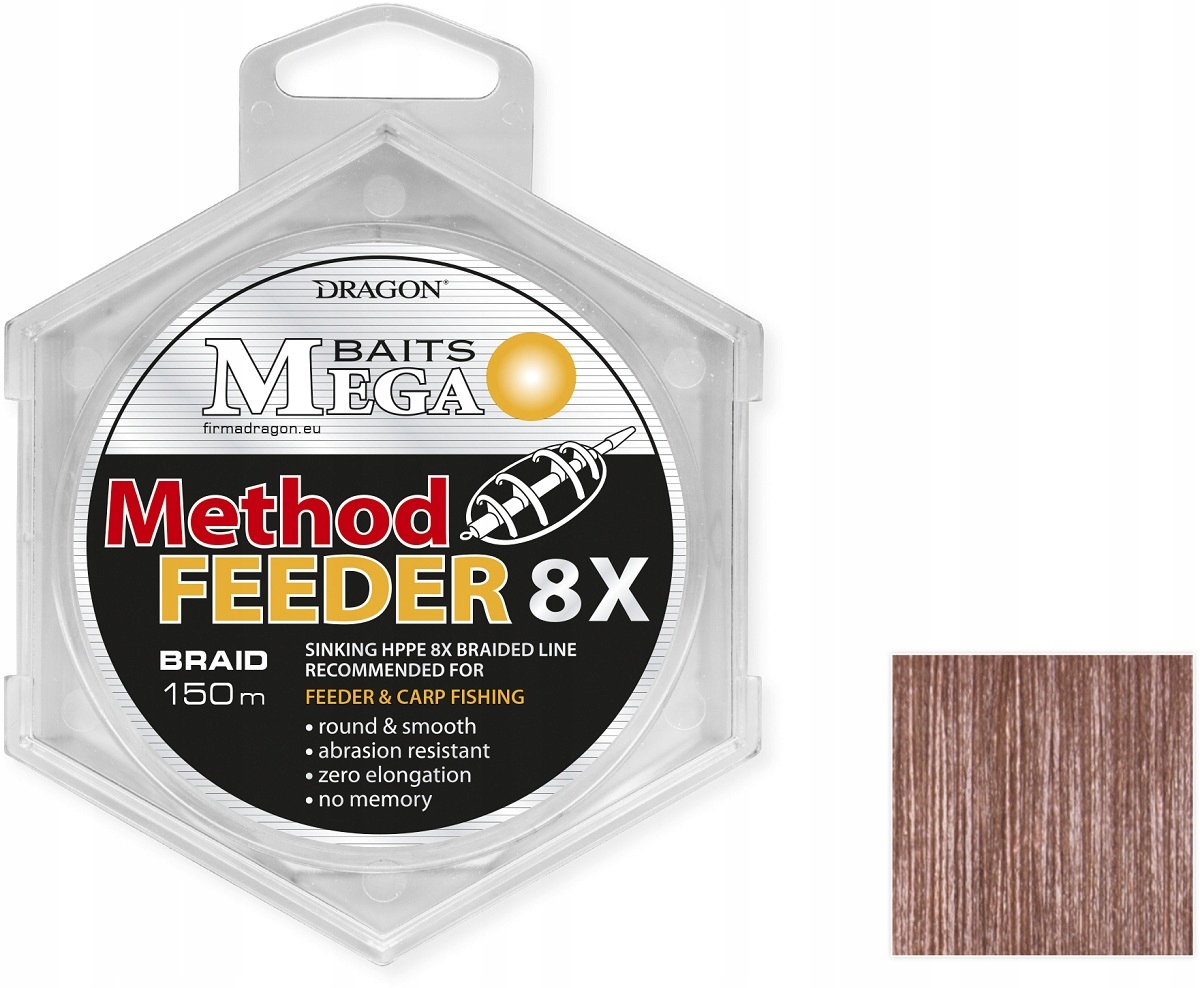 Plecionka Dragon Method Feeder 8X 0,06 mm 150 m 44-11-006