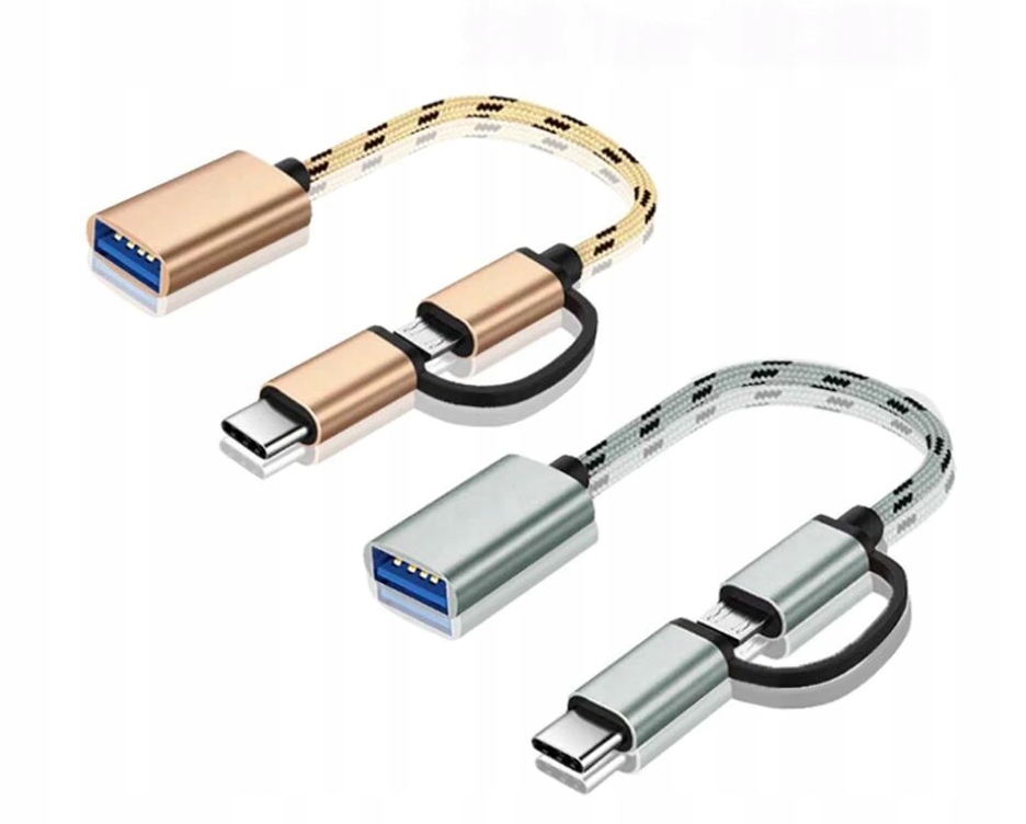 2W1 ADAPTER OTG MICRO USB USB-C DO USB 3.0 EAN (GTIN) 5902232822137
