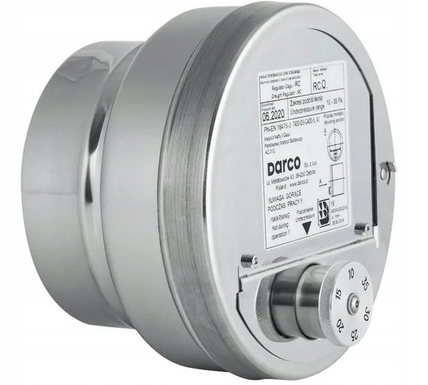 

Regulator ciągu kominowego RCO-150/130-CH Darco