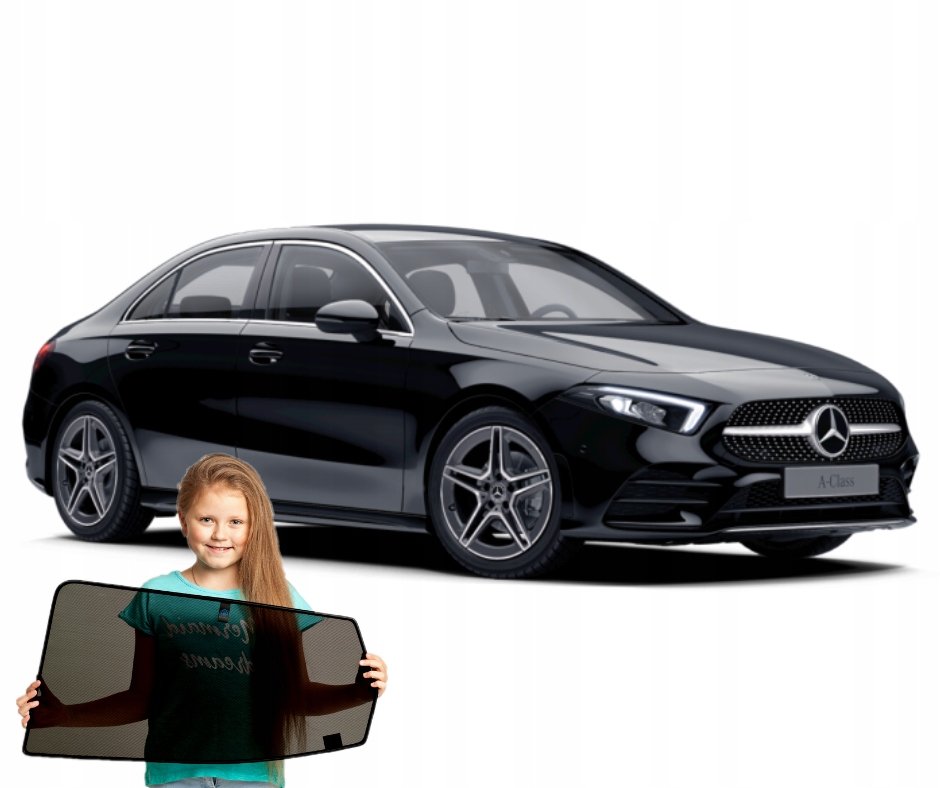 Záclony na magnetech Mercedes-Benz V177 A-třída