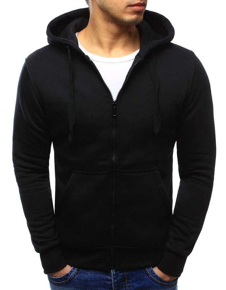 

Bluza Męska Rozpinana Czarna bx2192 - XXL
