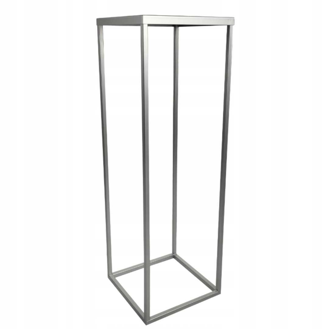 

Kwietnik Stojak Na Kwiaty Loft Srebrny 70CM Szpak