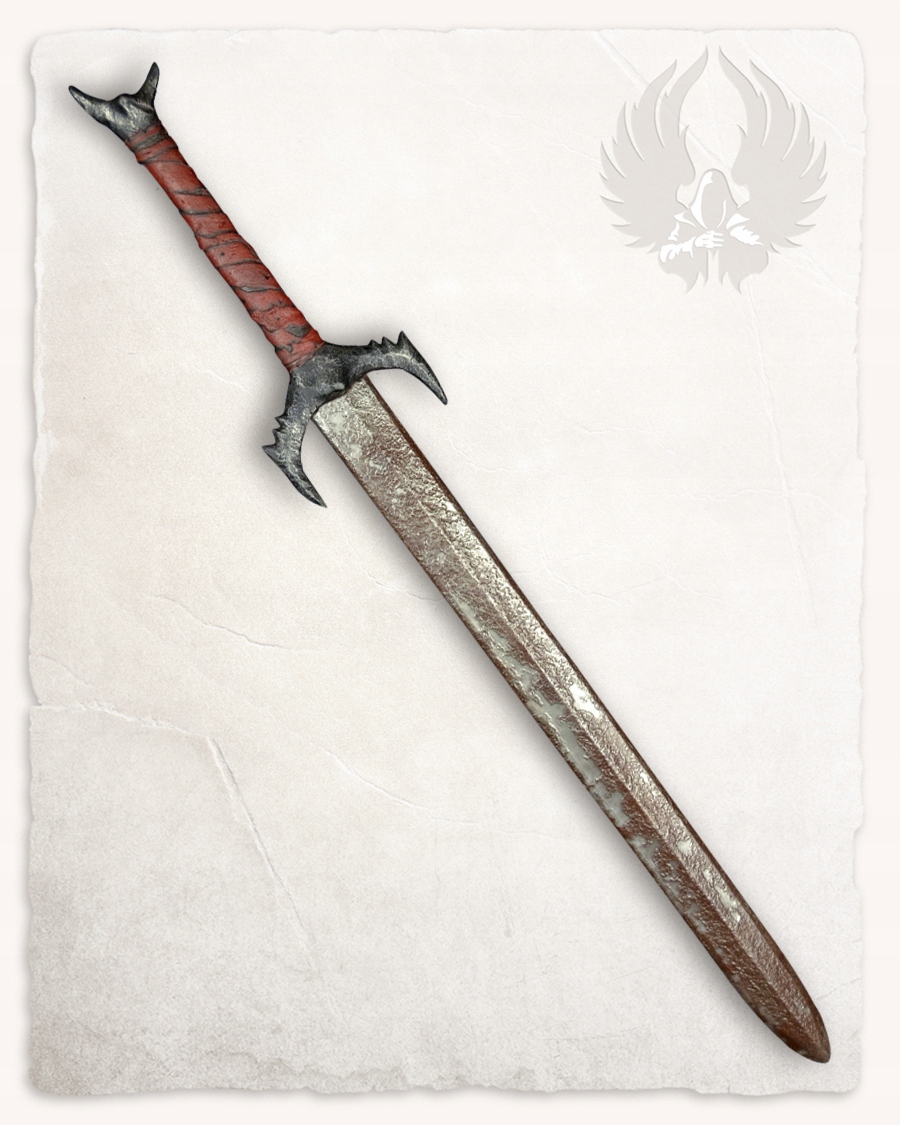 Meč Jednoho A Půlruční Skullgar II Zbraň Larp