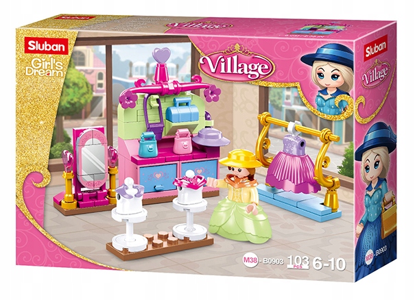 

Klocki Sluban Sklepik Odzieżowy Butik Sklep Ciuchy